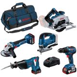 Bosch Professional 5 Toolkit 18V 0615990N39 combiset