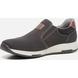 Rieker - B3450 - Lage Schoenen - Mogano - Synthetisch Gebreid