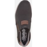 Rieker - B3450 - Lage Schoenen - Mogano - Synthetisch Gebreid