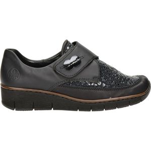 Rieker  537C0-02  Nette schoenen  dames Zwart