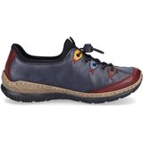 Rieker - N3271 - Sneakers - Wine Navy Brandy Azzuro - Kunstleer