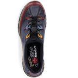 Rieker - N3271 - Sneakers - Wine Navy Brandy Azzuro - Kunstleer
