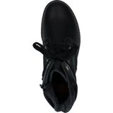 Veterlaarsjes - Effen - Imitatieleer - Gevoerd - Ritssluiting