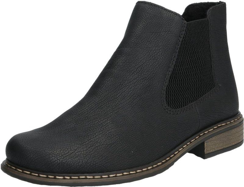 Enkellaarsjes - Effen - Imitatieleer - Ritsluiting - Platte Hak