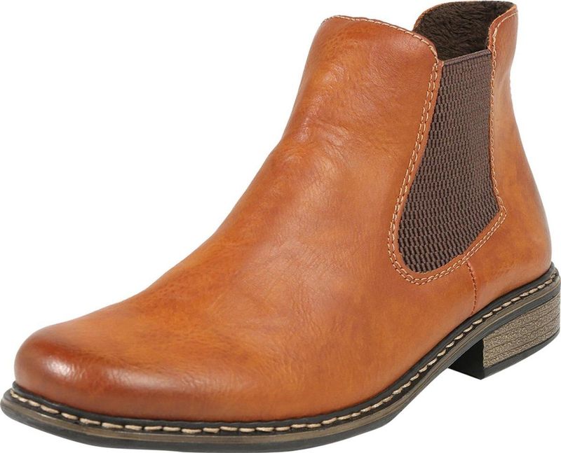 Rieker - Z4994 - Chelsea Boots - Cayenne/Bruin - Synthetisch - Gevoerd