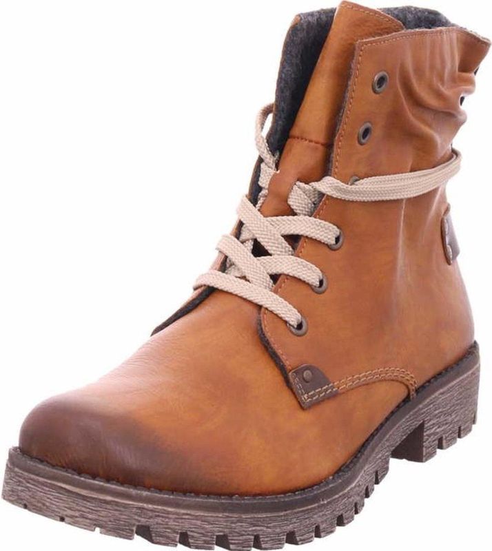 Rieker - 78530 - Enkellaarzen - Bruin - Synthetisch