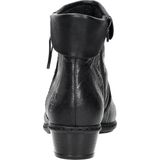 Rieker - Enkellaarsjes - Zwart - Antistress Binnenzool - Lage Hak 3 cm