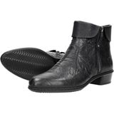 Rieker - Enkellaarsjes - Zwart - Antistress Binnenzool - Lage Hak 3 cm