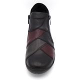 Remonte Dames Enkellaars R7674-02 Zwart Bordeaux