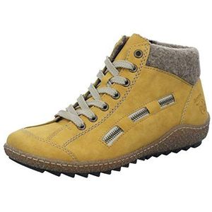 Rieker Dames L7543 Fashion Boot, geel (honey), 36 EU