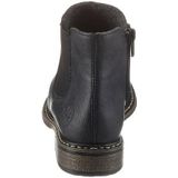 Enkellaarsjes - Effen - Imitatieleer - Platte Hak