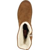 Rieker Enkellaarsjes Plat Enkellaarsjes Plat - cognac