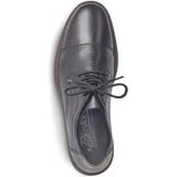 Rieker, Stijlvolle gesloten zakelijke schoenen voor heren Zwart, Heren, Maat:43 EU
