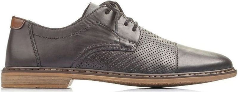 Rieker - 13427-00 - Nette Schoenen - Zwart - Leer