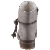 Rieker DAMES Enkellaarzen Y7463, Vrouwen Enkellaarsjes,laarzen,halve laarzen,bootie,plat,Grijs (grau / 40),39 EU / 6 UK