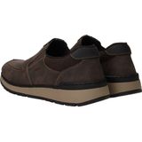 Rieker - B9062 - Instapschoenen - Donkerbruin - Synthetisch Bovenwerk, Uitneembaar Voetbed, Extra Brede Wijdte