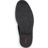 Rieker - Veterboots - Zwart - Leer - Wol