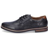 Rieker - 13500-25 - Derbys - Zwart - Textiel - Veterschoenen