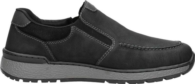 Rieker - B9062 - Instappers - Zwart - Synthetisch