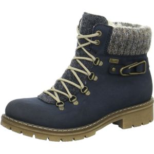 Rieker dames boot - Blauw - Maat 42