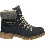 Rieker - Sabrina 31 - Dameslaarzen - Pacific/Antraciet/Grafiet - Nubuck