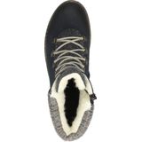 Rieker Winterstiefelette, Winterboots, Schnürboots mit Strickrand und Rieker-TEX