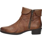 Rieker - Enkellaarsjes - Cognac - Leer - Antistress Binnenzool