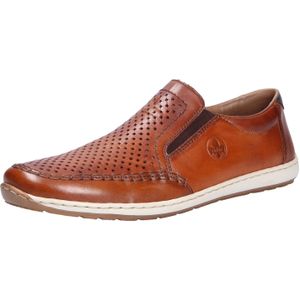 Rieker Herenpantoffels en mocassins 08868, Monsieur schoenen om aan te trekken, Peanut Peanut Pacific 24 Bruin