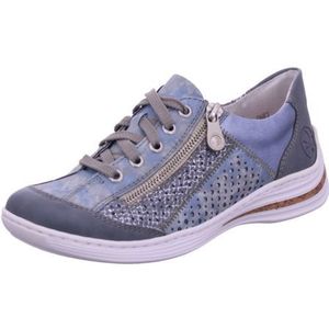 Rieker M35g6-12 Sneakers voor dames, 12, 37 EU