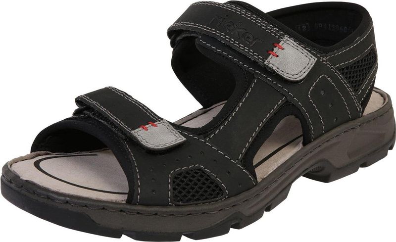 Sandalen - Effen - Imitatieleer - Mesh