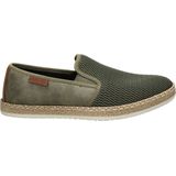 Rieker - Heren Loafer - Instapschoenen - Blauw - Imitatieleer/Meshtextiel