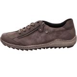 Remonte - Veterschoen - Grijs - Imitatieleer - Wijdte G