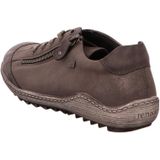 Remonte - Veterschoen - Grijs - Imitatieleer - Wijdte G