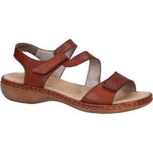 Rieker  ZAZIE  sandalen  dames Bruin