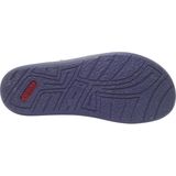 Rieker - 21098 - Heren Slippers - Blauw - Textiel