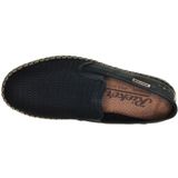 Rieker - B5265 Mocassin - Lage Schoenen - Zwart - Textiel - Plat