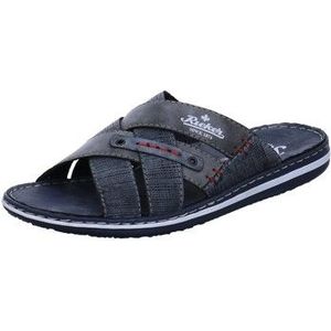 Rieker - Sandalen - Zwart - Leer