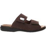 Rieker - Slippers - Bruin - Leer - Antistress Technologie