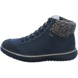 Rieker DAMES Sneakers Z4243, Vrouwen Lage Sneaker,waterafstotend,riekerTEX,lage schoen,straatschoen,veterschoen,Blauw (blau kombi / 14),36 EU / 3.5 UK