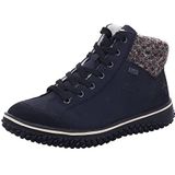Rieker DAMES Sneakers Z4243, Vrouwen Lage Sneaker,waterafstotend,riekerTEX,lage schoen,straatschoen,veterschoen,Blauw (blau kombi / 14),38 EU / 5 UK
