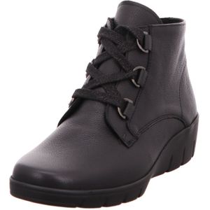 Semler J76353 - VeterlaarzenHoge sneakersDames sneakersDames veterschoenenHalf-hoge schoenen - Kleur: Zwart - Maat: 42