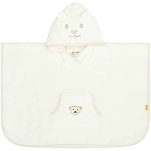 Steiff Unisex Kids Mini Basic Bade Poncho, Cloud Dancer, One Size