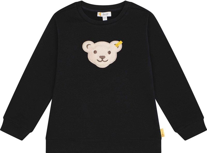 Steiff - Sweat à Capuche - Blauw Marine - Voor Jongens