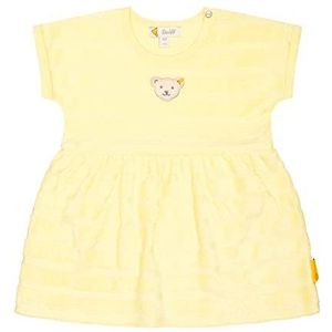 Steiff Babymeisjes body geïntegreerd in jurk/blouse korte mouwen kleine kinderen ondergoedset, Yellow Pear, 62 cm