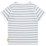 Steiff - Collection Shirt - Beige - Gestreept - Kwartmouw