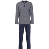 Tom Tailor - Nebraska - Pyjama - Blauw/Donker/Strepen - 2-delig