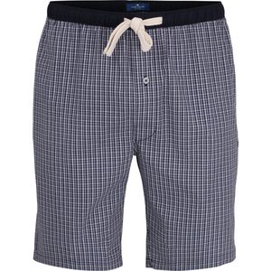 Tom Tailor - Bermuda Dakota - Blauw - Korte Broeken - Bindband - Zijzakken - Ademend