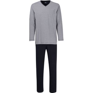 TOM TAILOR - HerenPyjamaset - Blauw-Wit - Katoen