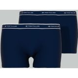 Tom Tailor - Boxershorts - Donkerblauw - Katoen - 2 Stuks