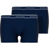 Tom Tailor - Boxershorts - Donkerblauw - Katoen - 2 Stuks
